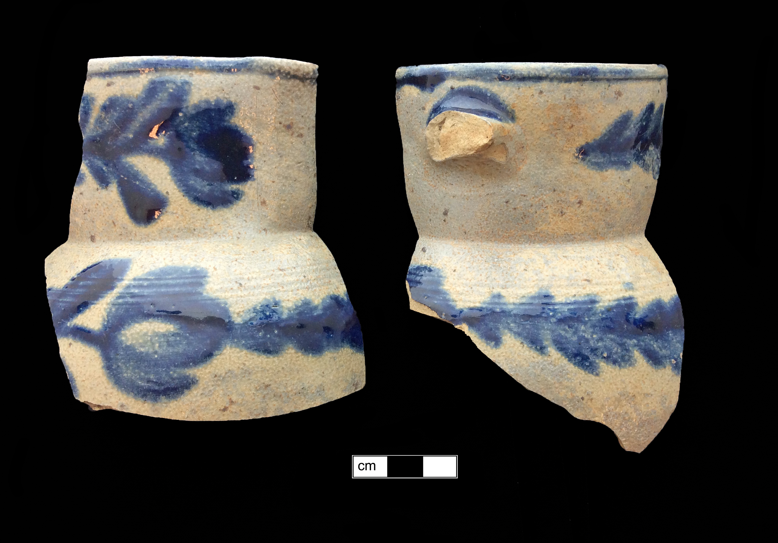 Image of North American stoneware fragment.