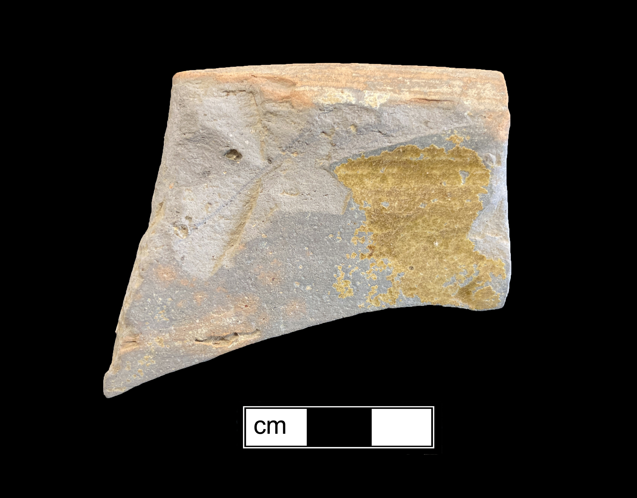 Image of North Devon gravel free earthenware fragment.