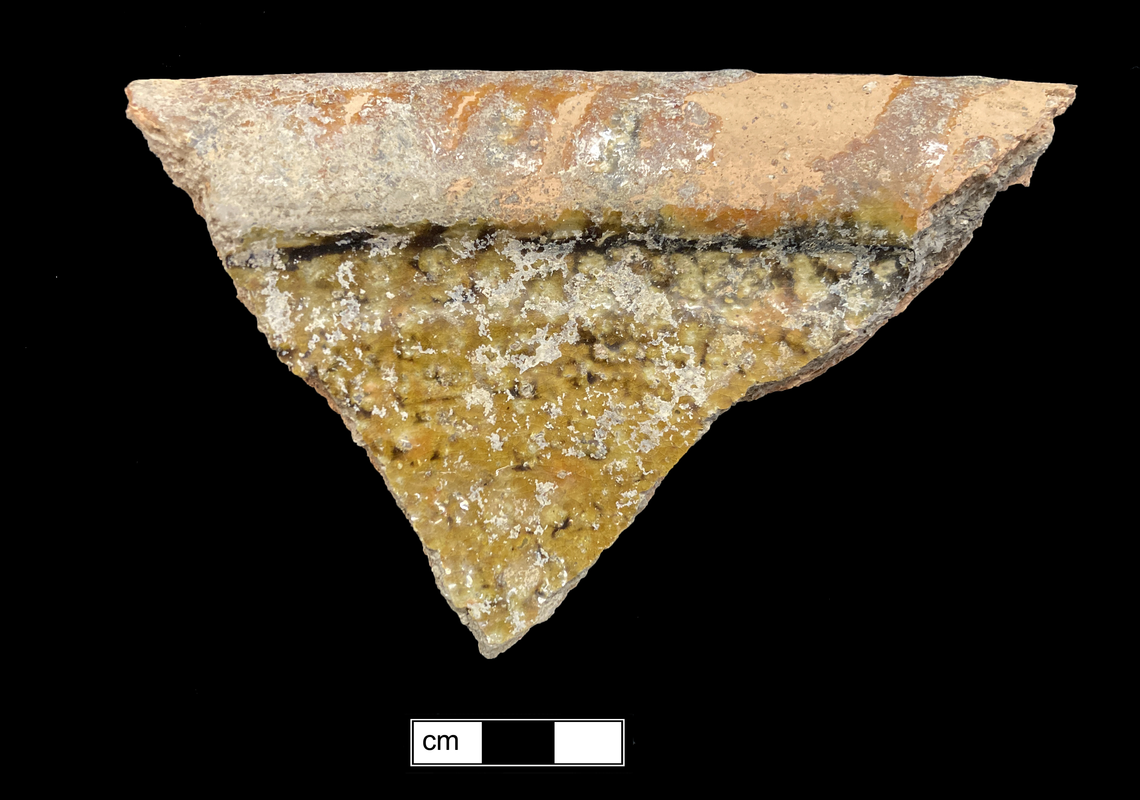 Image of North Devon gravel tempered earthenware fragment.