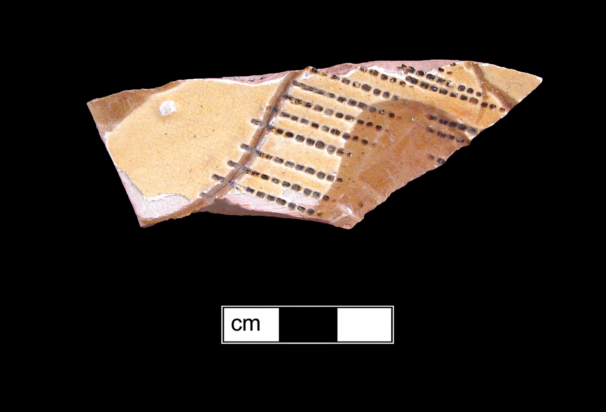 Image of North Devon Sgraffito fragment.