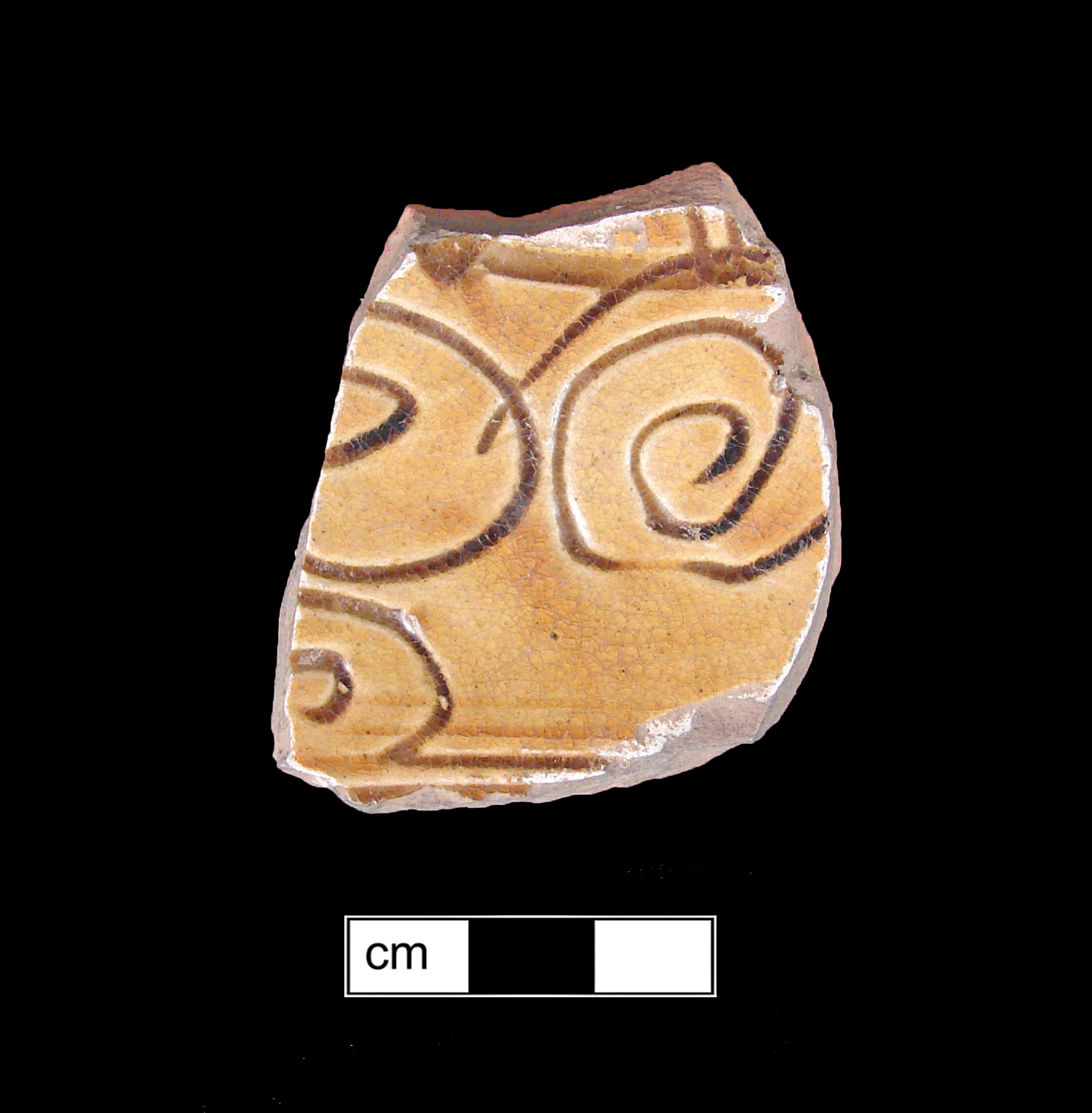 Image of North Devon Sgraffito fragment.