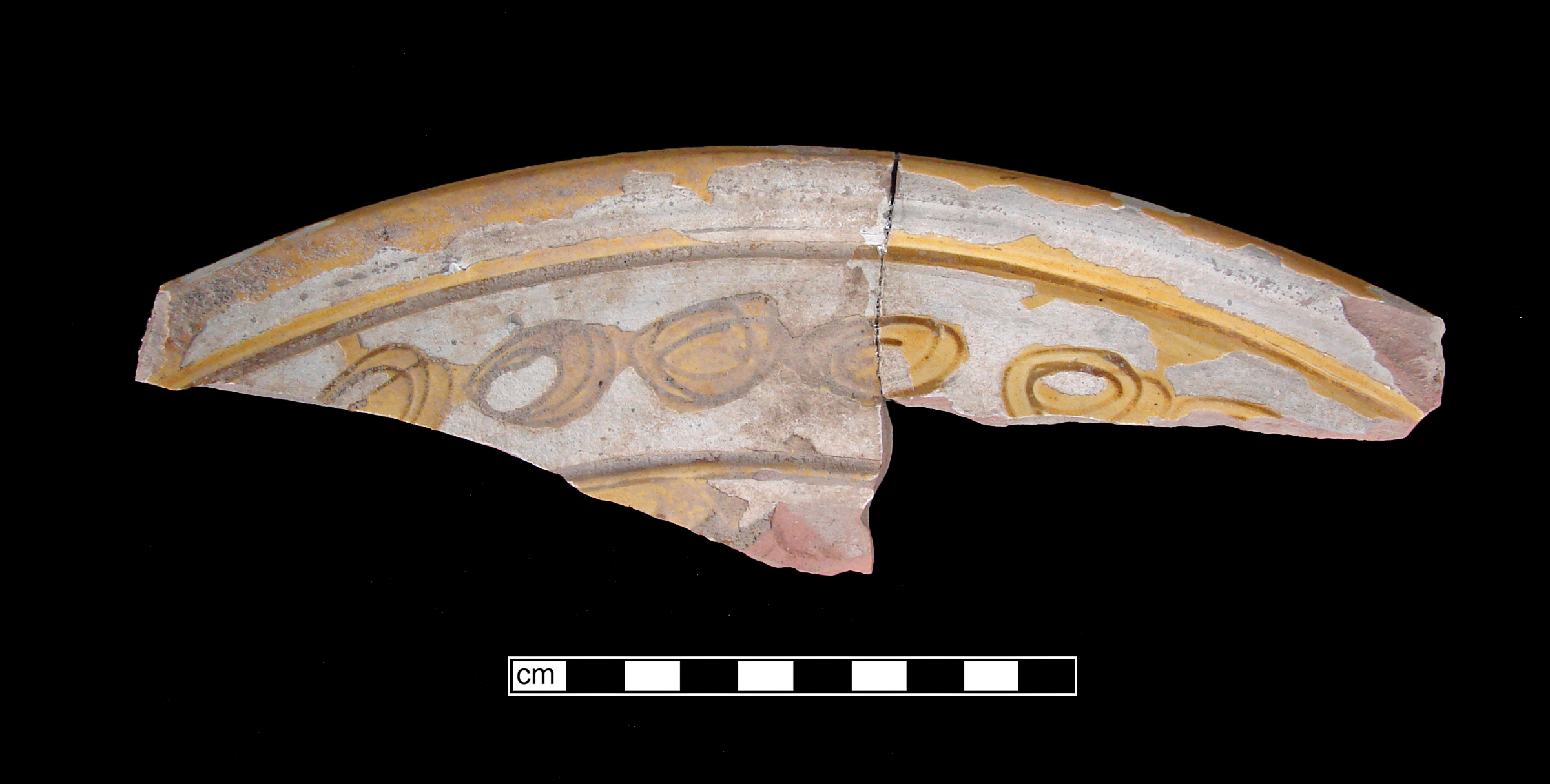 Image of North Devon Sgraffito fragment.