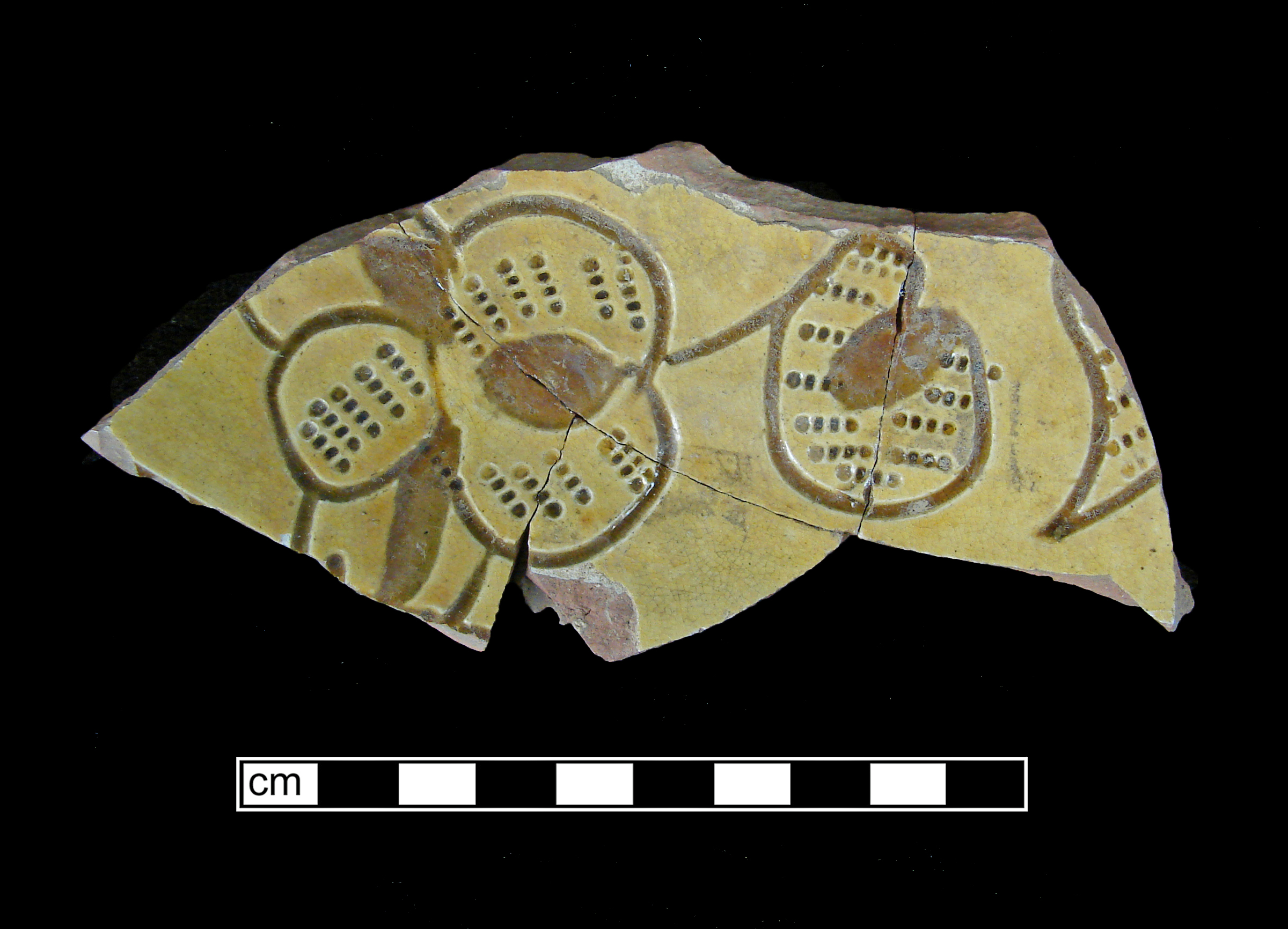 Image of North Devon Sgraffito fragment.