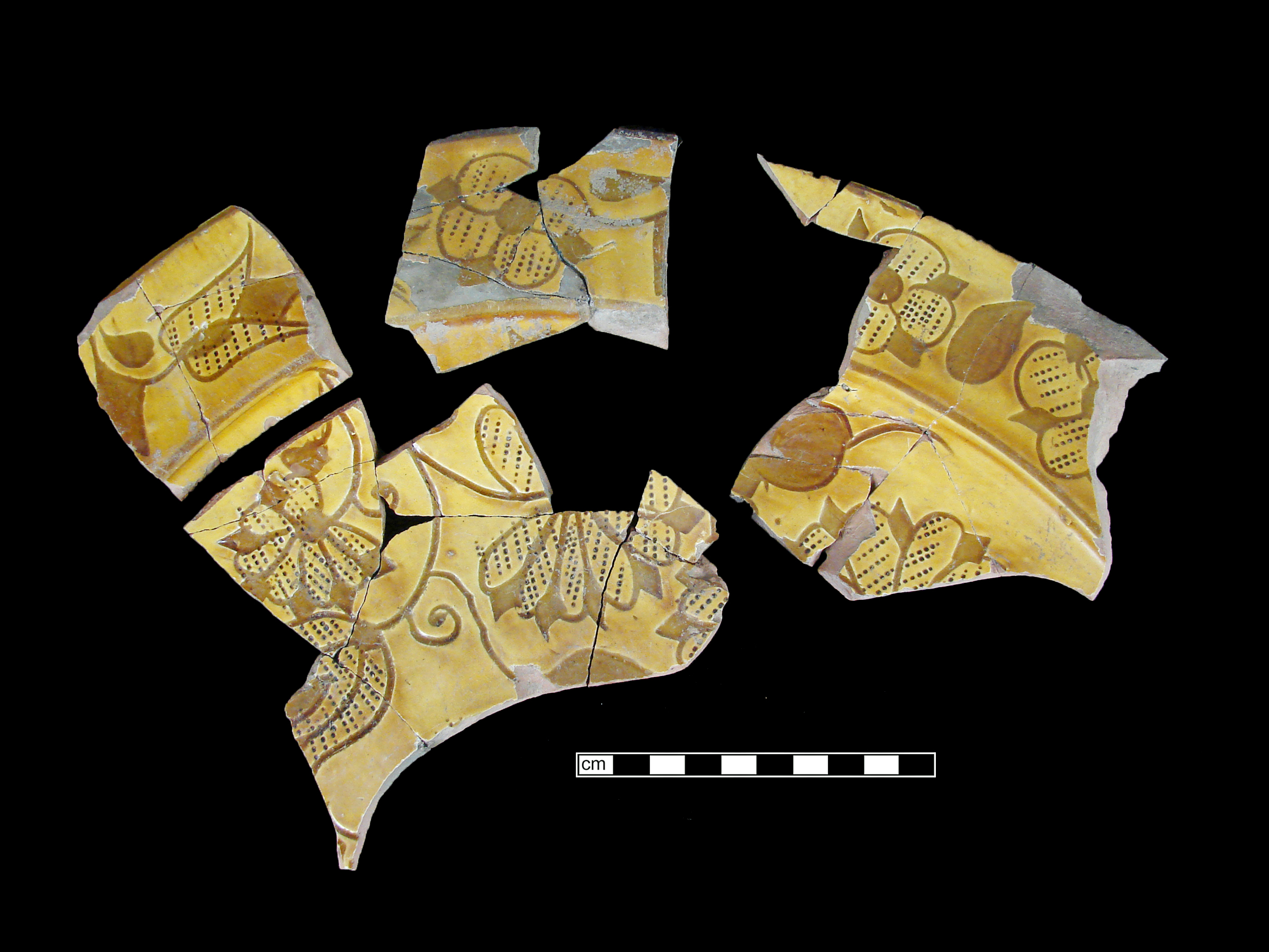 Image of North Devon Sgraffito fragment.
