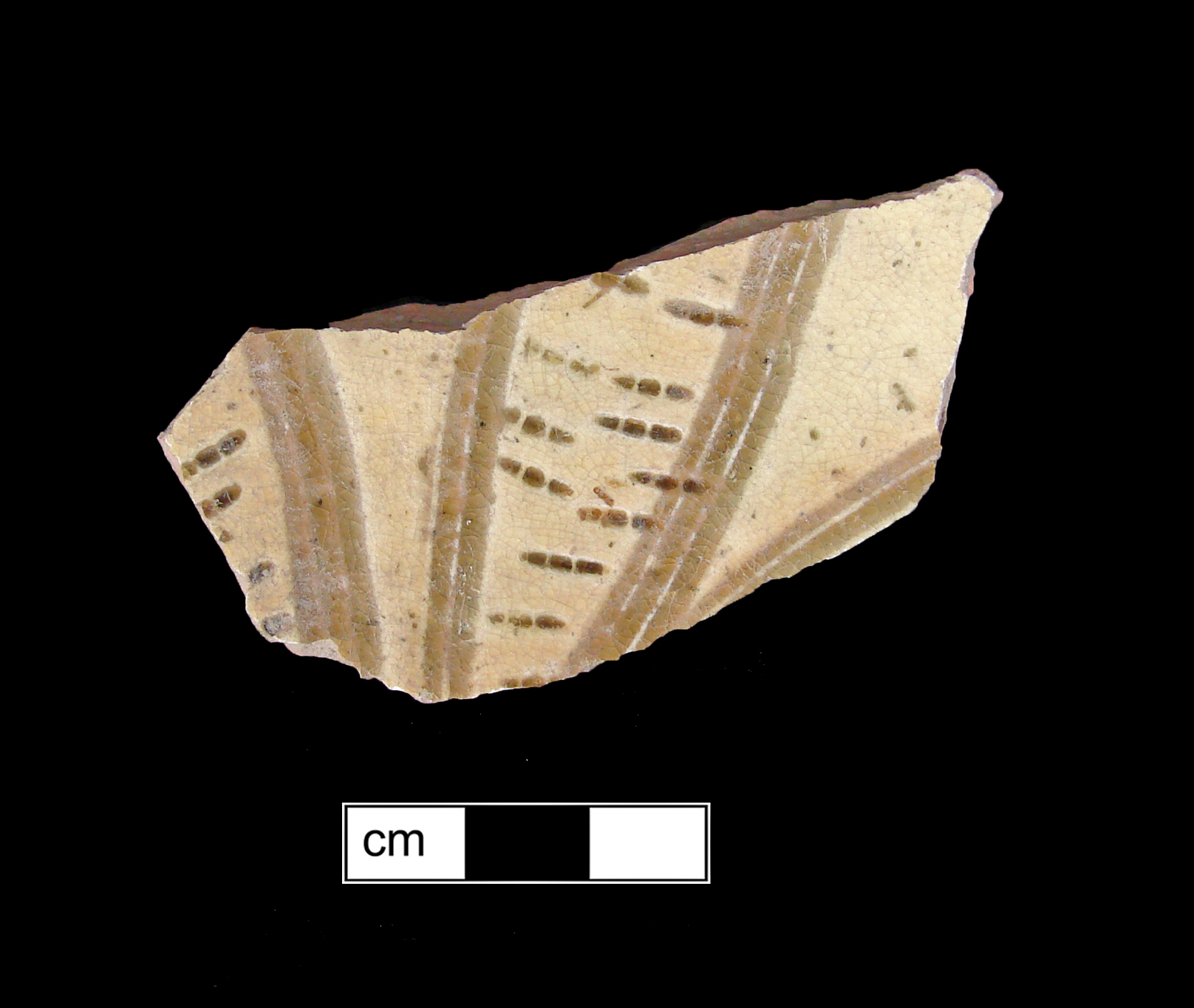 Image of North Devon Sgraffito fragment.