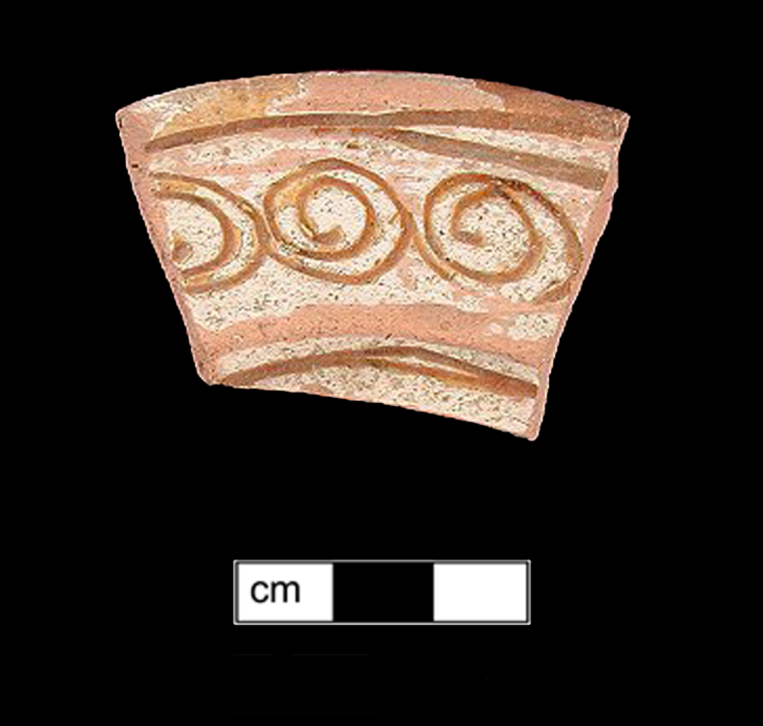 Image of North Devon Sgraffito fragment.