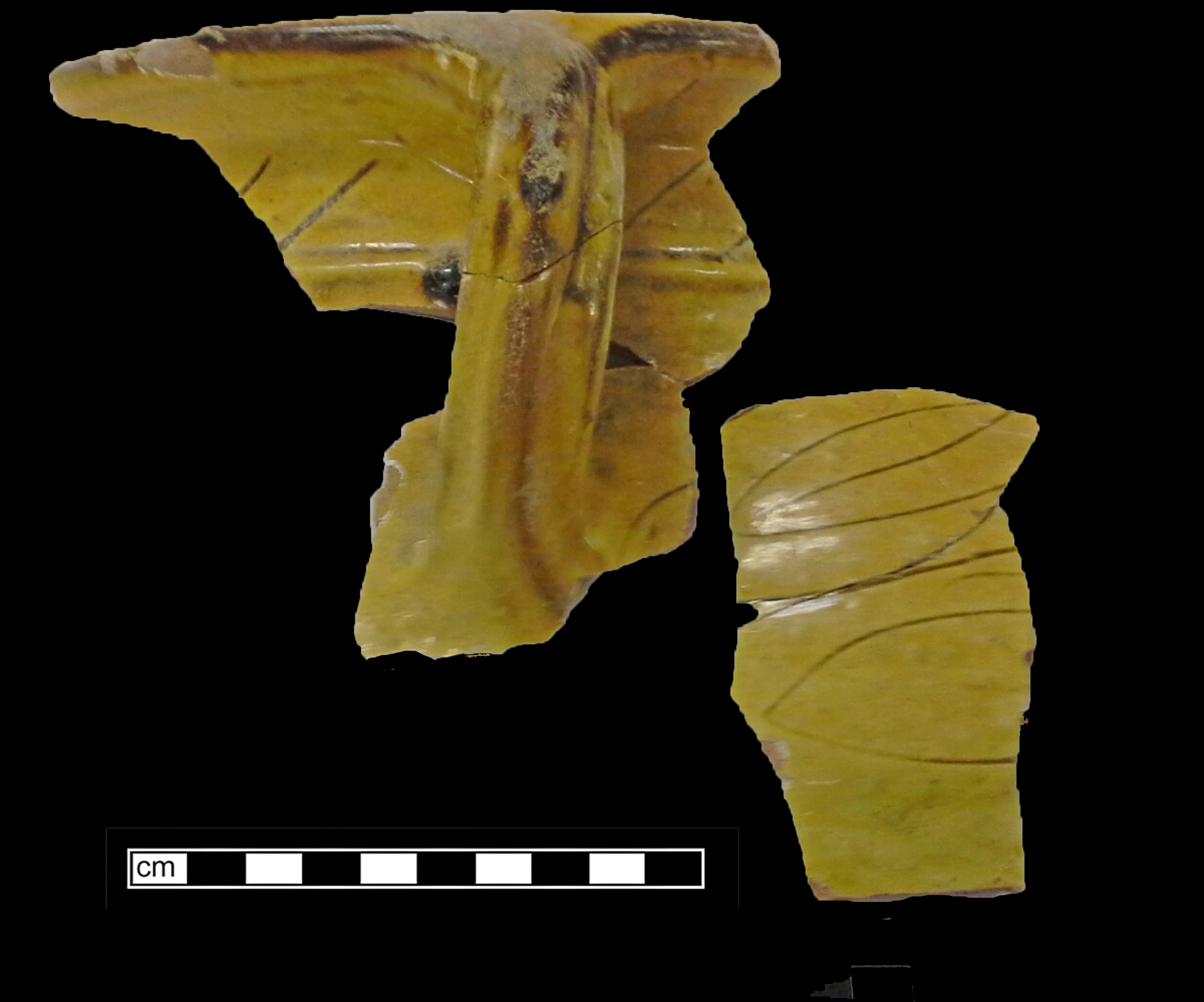 Image of North Devon Sgraffito fragment.