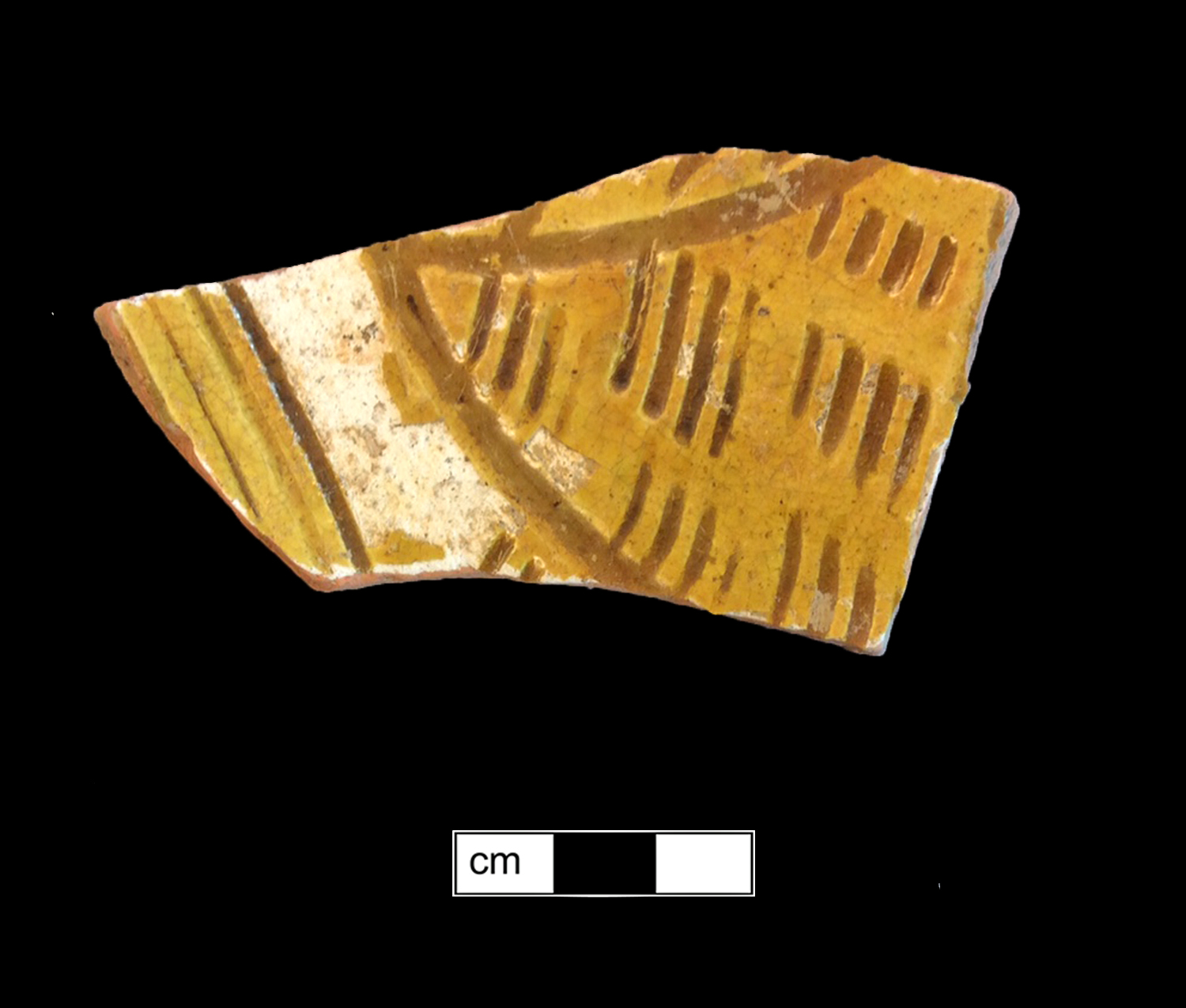 Image of North Devon Sgraffito fragment.