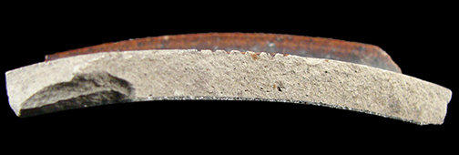 Image of Nottingham type earthenware fragment.
