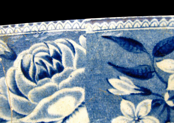 Image of printed earthenware fragment.