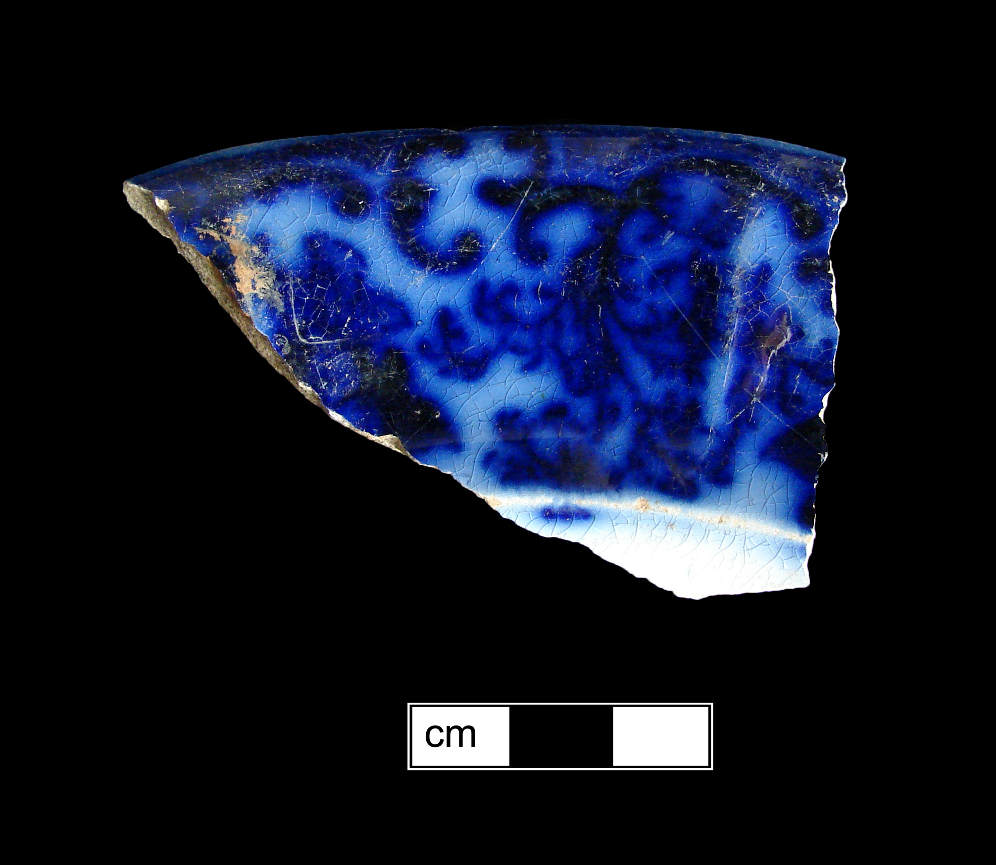 Image of printed earthenware fragment.