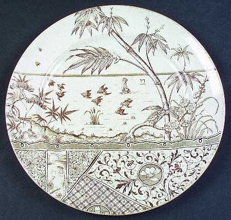 Image of printed earthenware fragment.