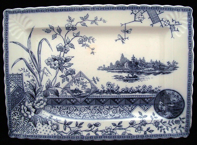 Image of printed earthenware fragment.