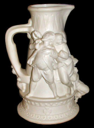 Image of relief molded stoneware jug fragment.