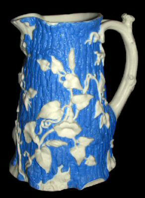 Image of relief molded stoneware jug fragment.