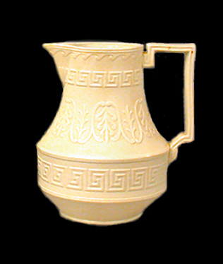 Image of relief molded stoneware jug fragment.