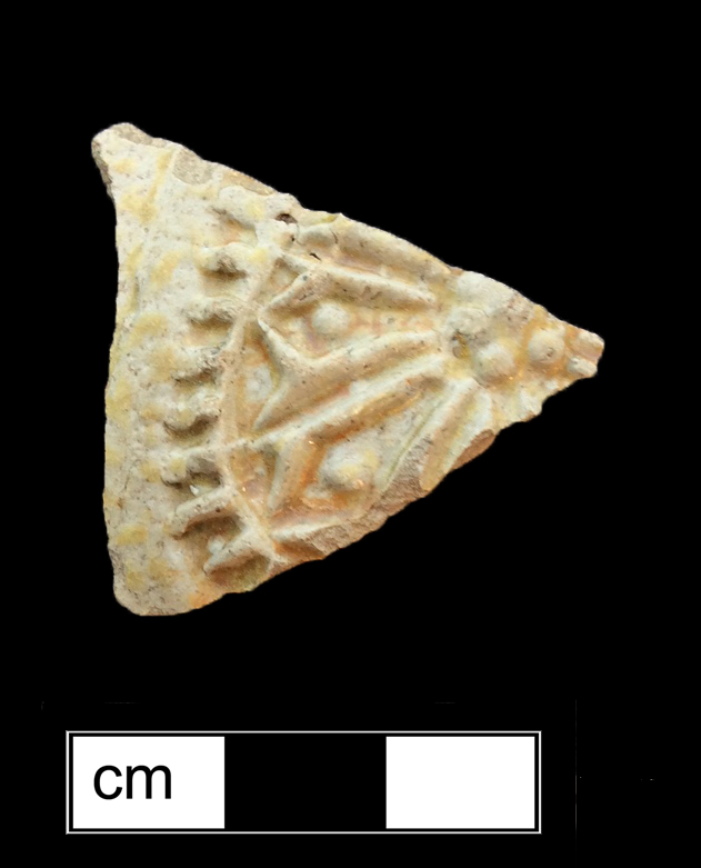 Image of Rhenish brown salt glaze stoneware fragment.