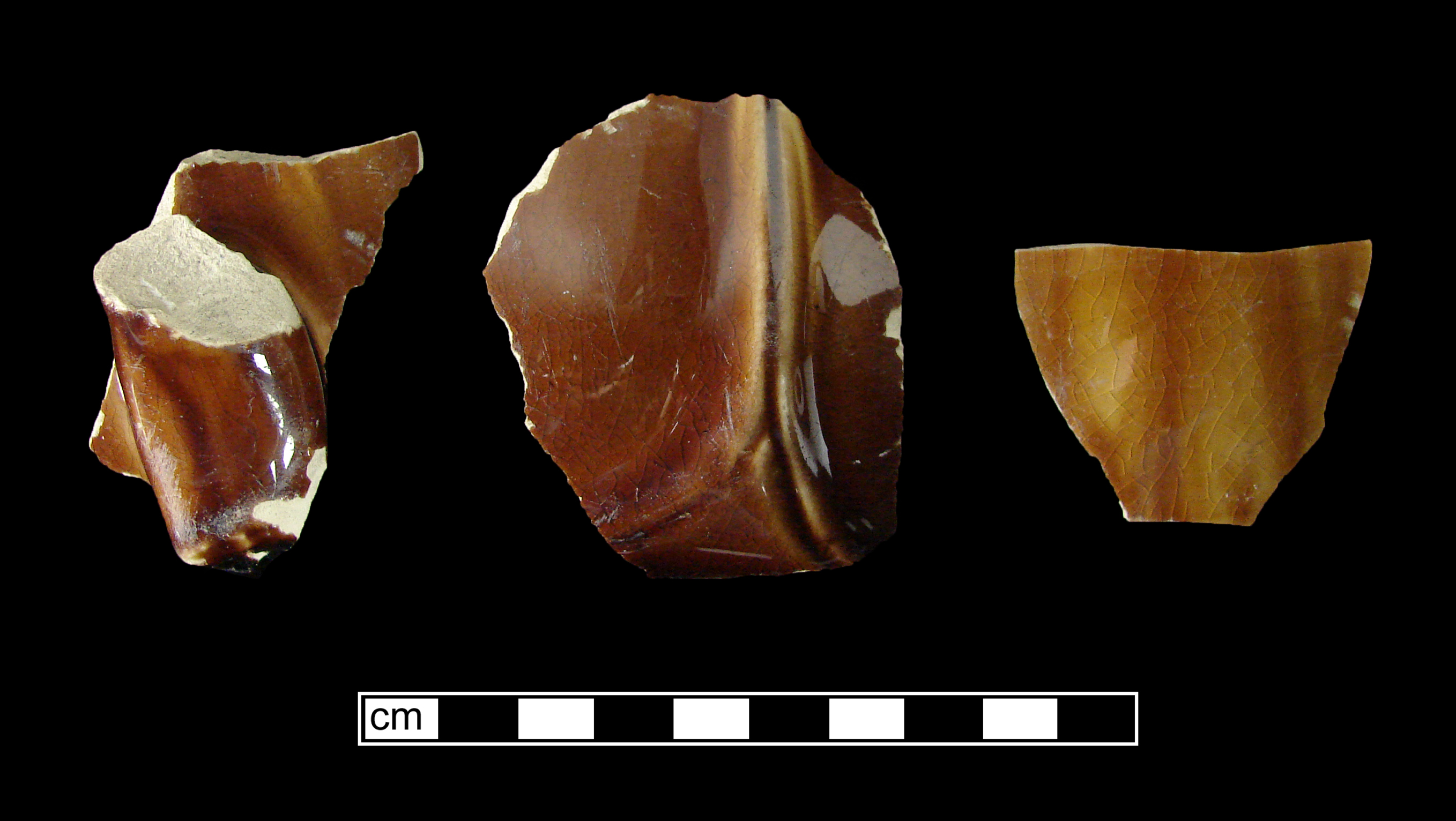 Image of Rockingham ware fragment.