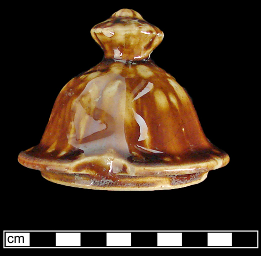 Image of Rockingham ware fragment.