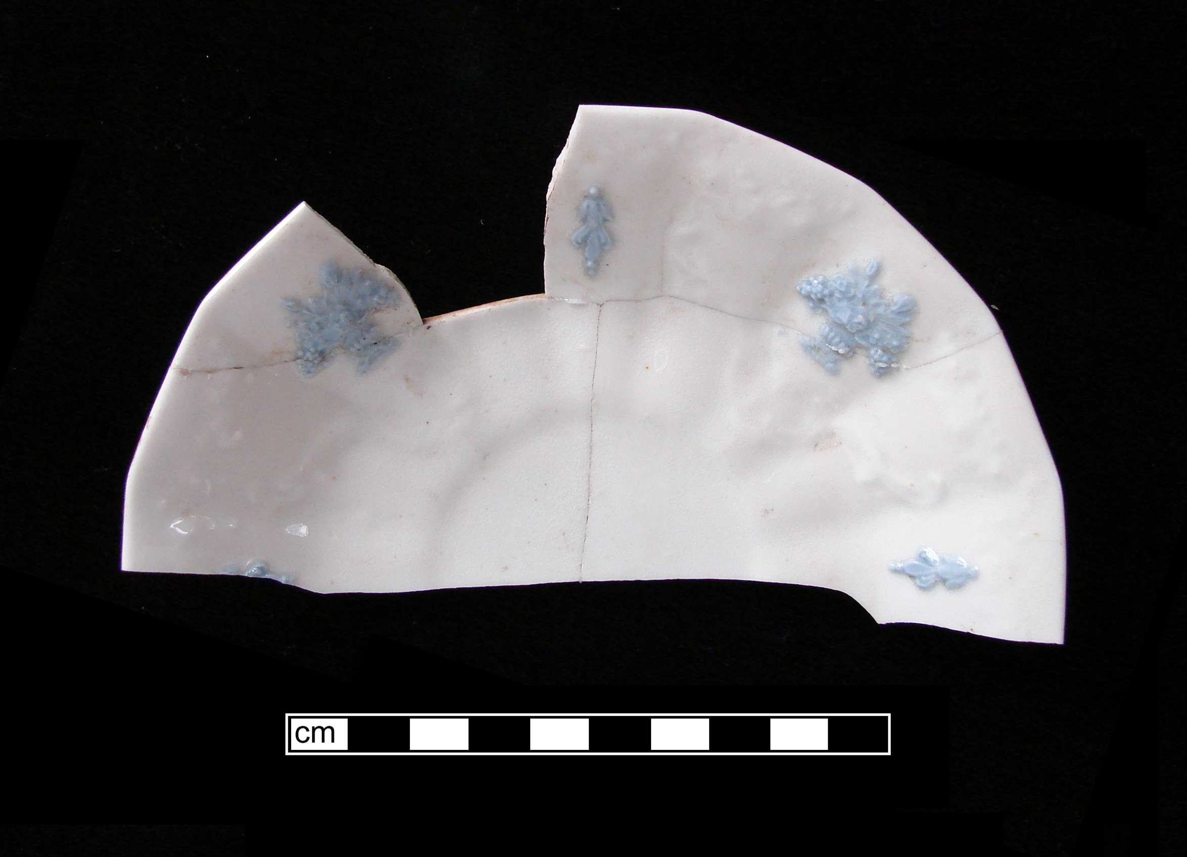 Image of sprig molded ware fragment.