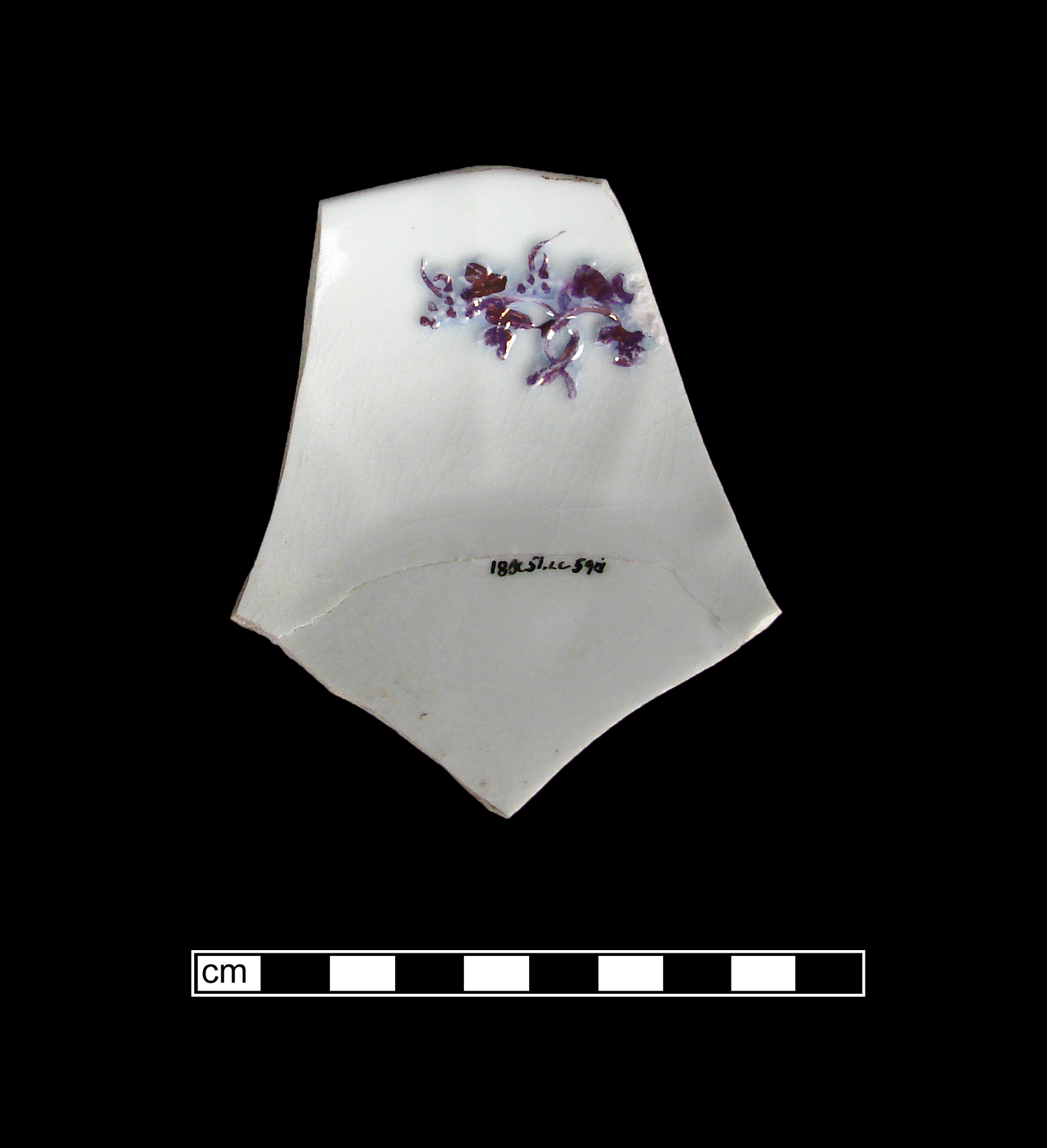 Image of sprig molded ware fragment.