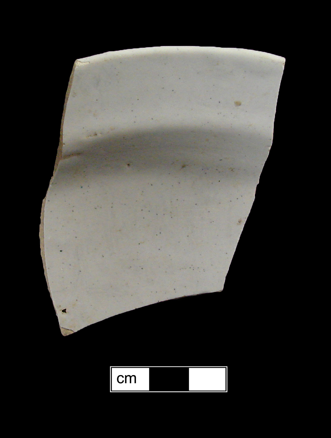 Image of tin-glazed earthenware fragment.