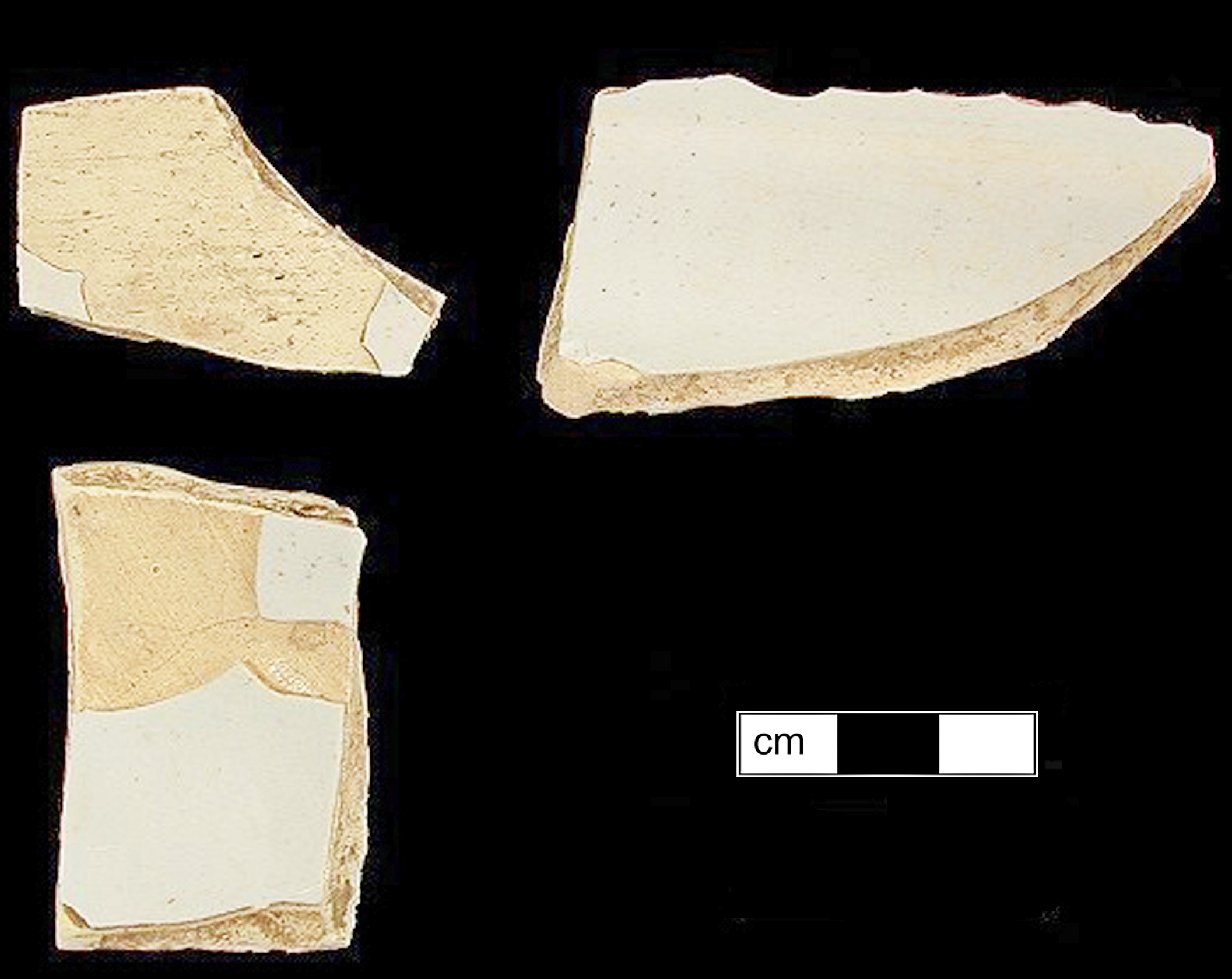 Image of tin-glazed earthenware fragment.