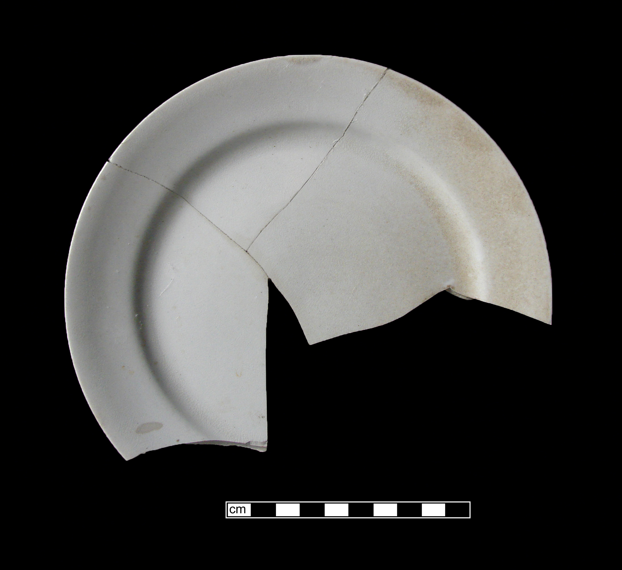 Image of white granite ware fragment.