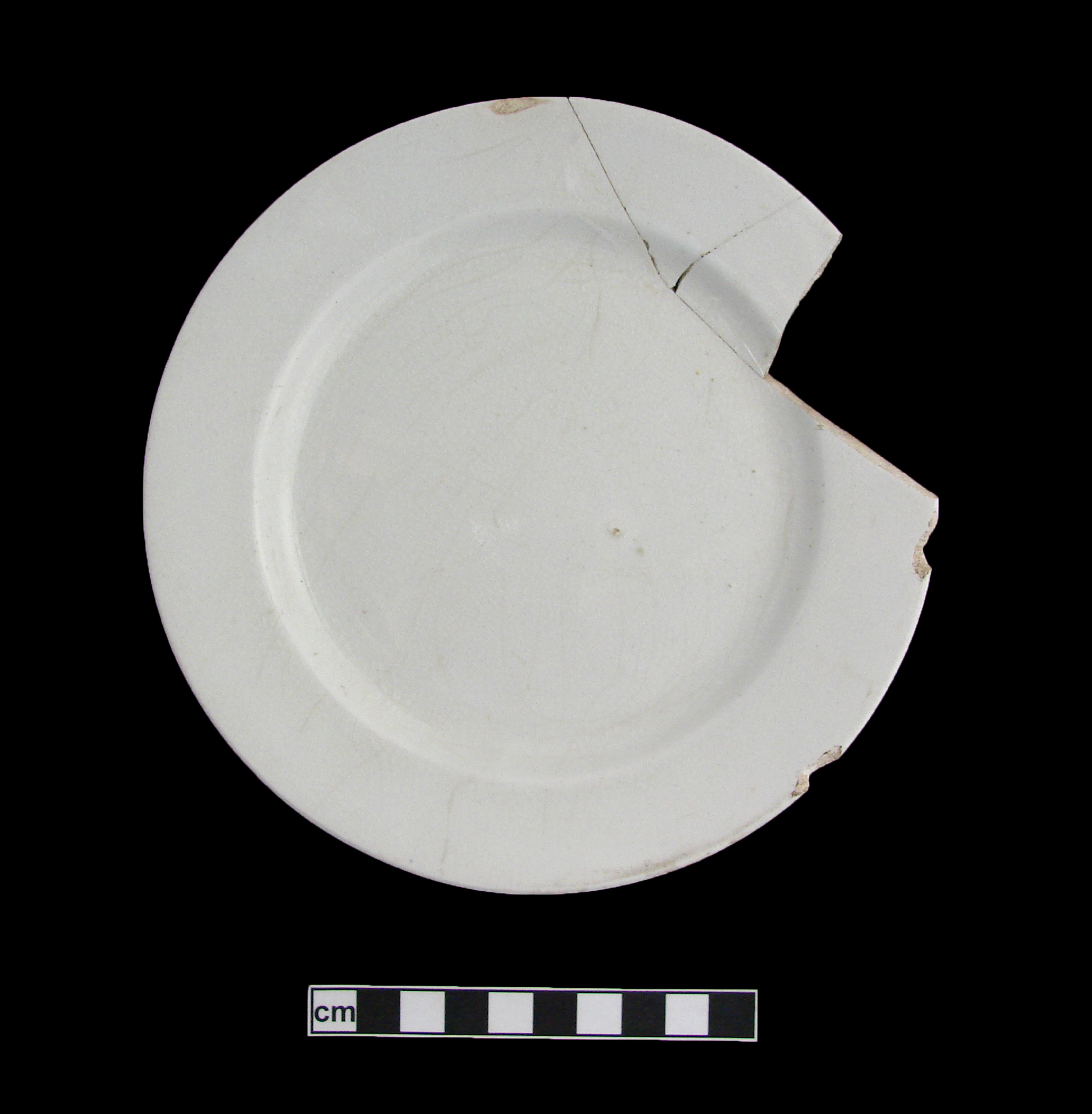 Image of white granite ware fragment.
