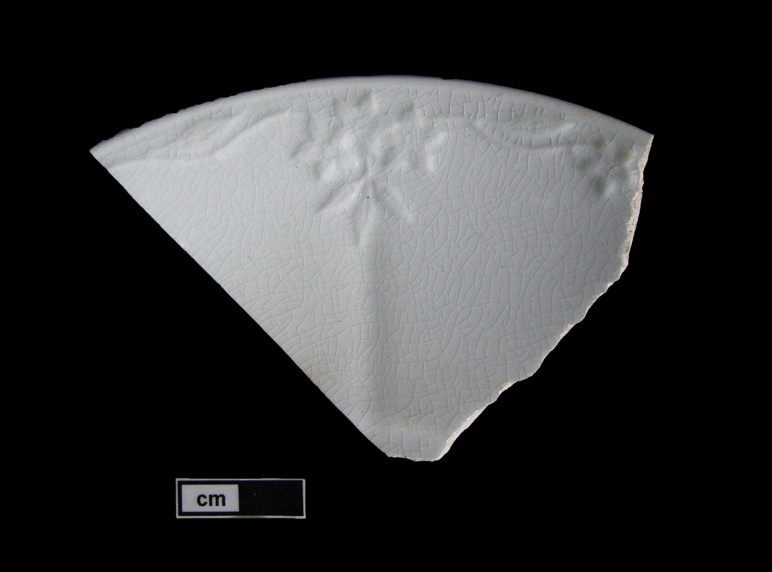 Image of white granite ware fragment.