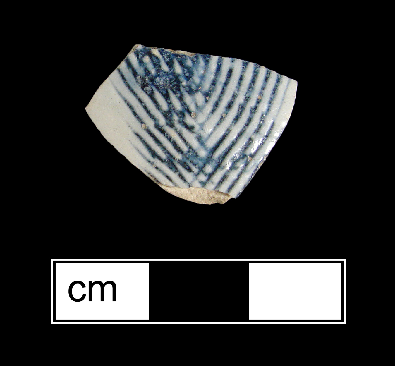 Image of white salt-glazed stoneware fragment.