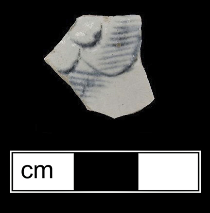 Image of white salt-glazed stoneware fragment.
