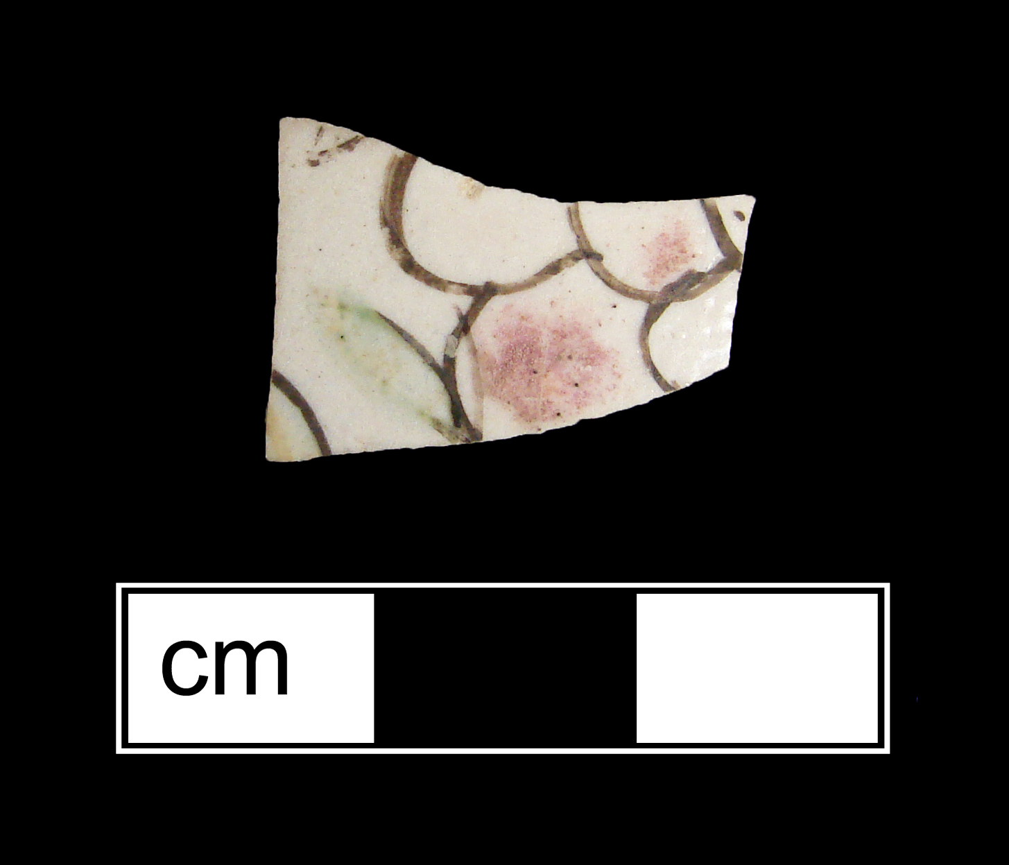 Image of white salt-glazed stoneware fragment.