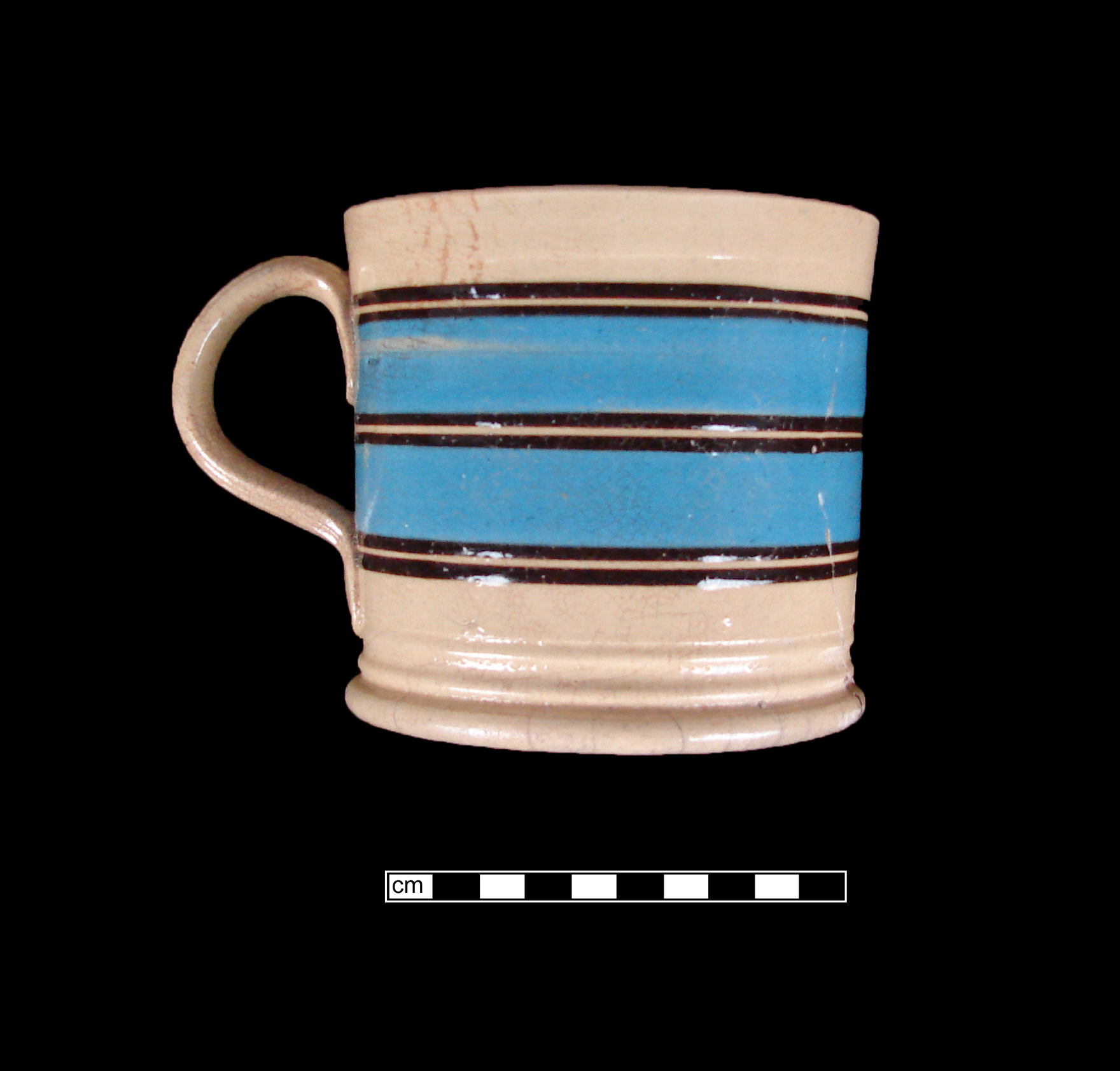 Image of yellow ware fragment.