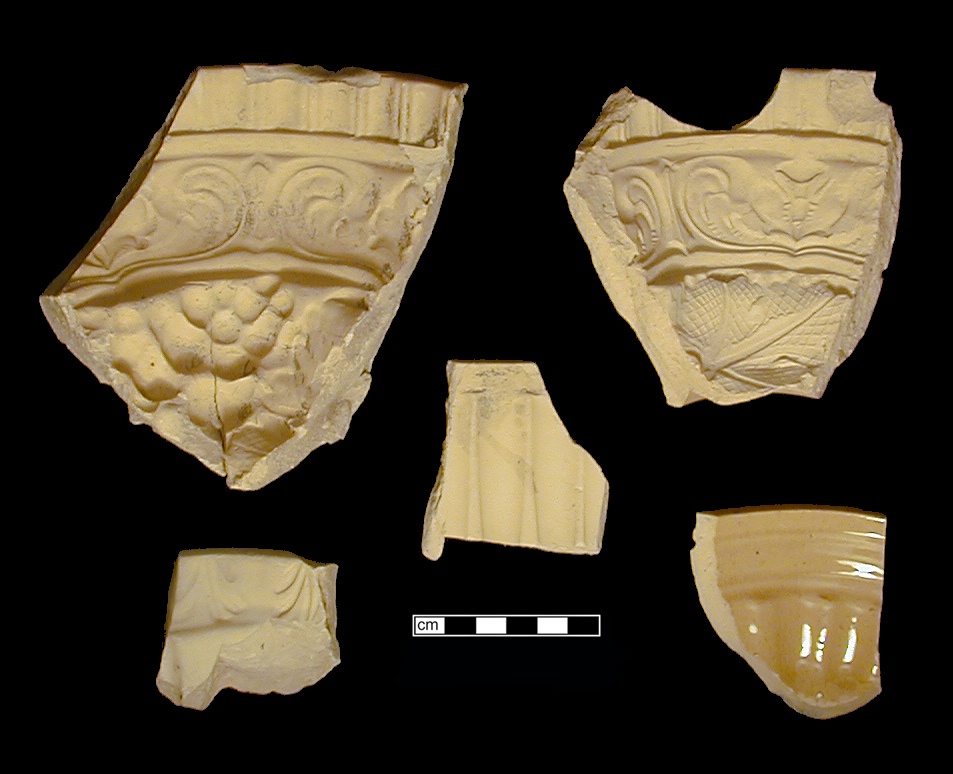 Image of yellow ware fragment.