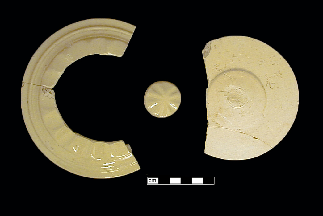 Image of yellow ware fragment.