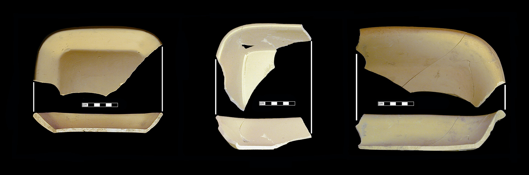 Image of yellow ware fragment.