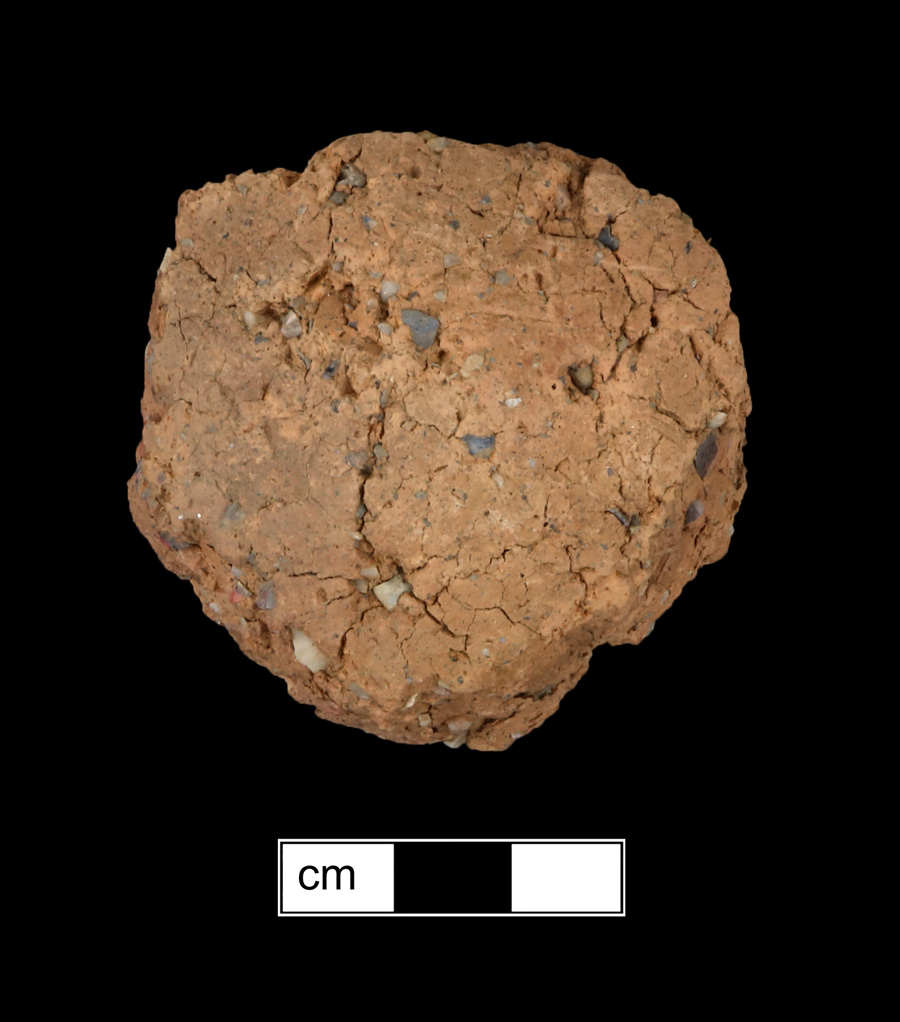 Image of ceramic, Hornblende/Gneiss Tempered Base with Plain/Smoothed Surface Treatment, Dame's Quarter type, Undecorated