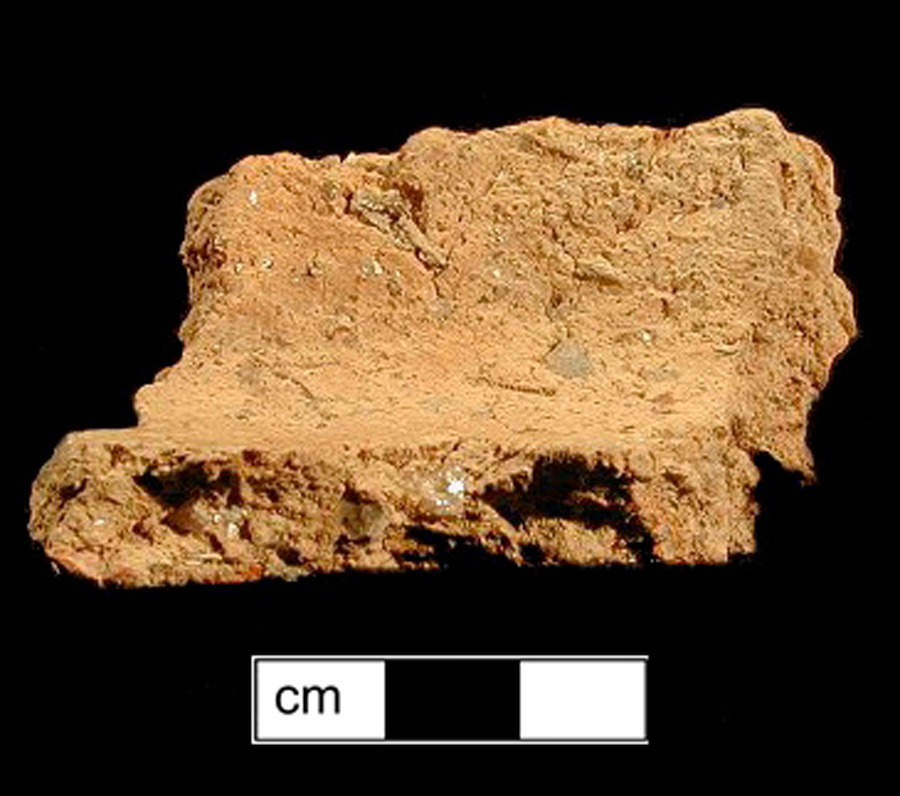 Image of ceramic, Hornblende/Gneiss Tempered Base with Unidentified Surface Treatment, Dame's Quarter type, Undecorated