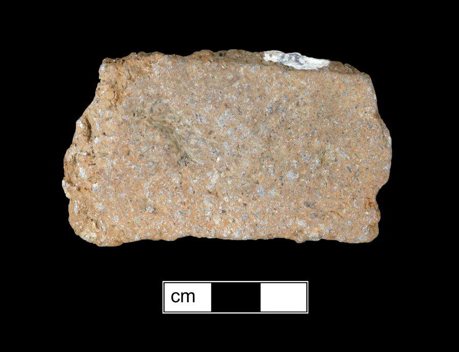 Image of ceramic, Steatite Tempered Body with Plain/Smoothed Surface Treatment, Marcey Creek type, Undecorated
