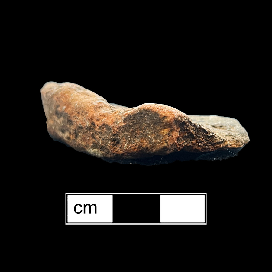 Image of ceramic, Steatite Tempered Base with Plain/Smoothed Surface Treatment, Marcey Creek type, Undecorated