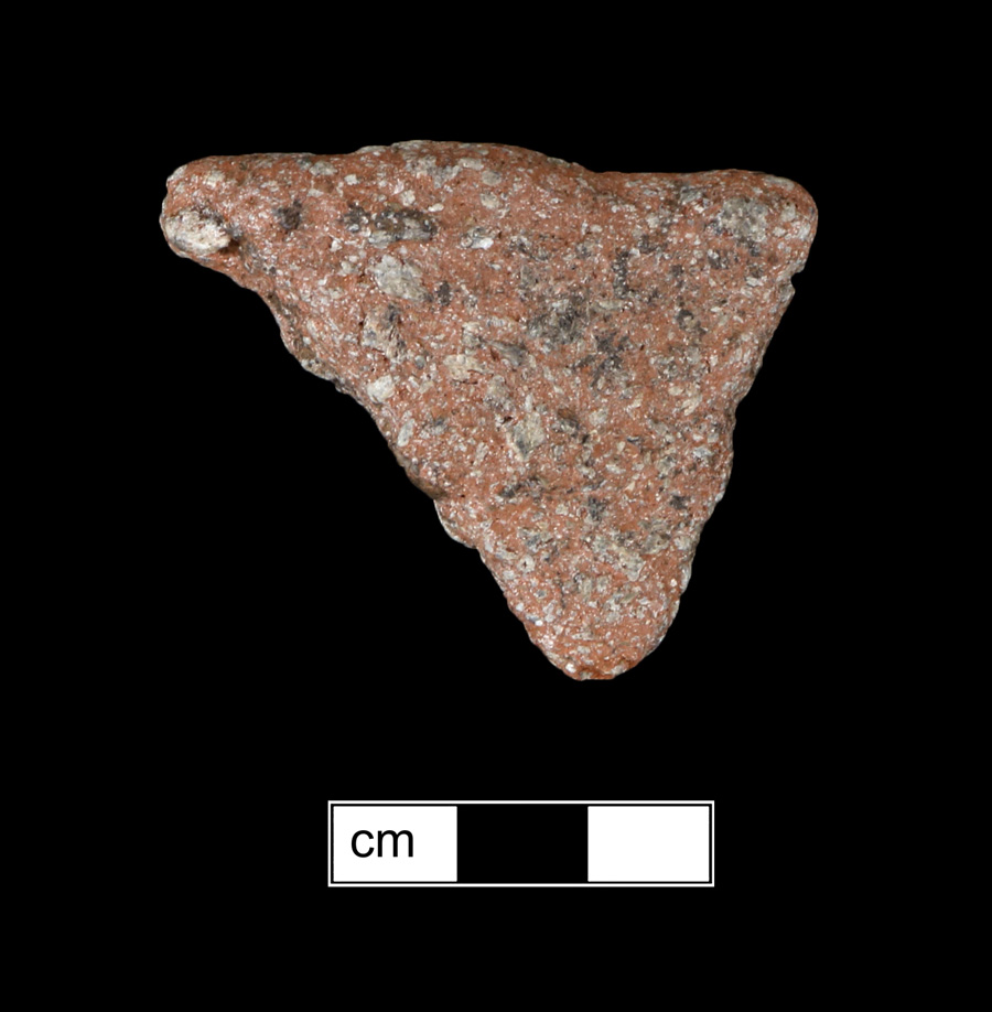 Image of ceramic, Steatite Tempered Body with Plain/Smoothed Surface Treatment, Marcey Creek type, Undecorated