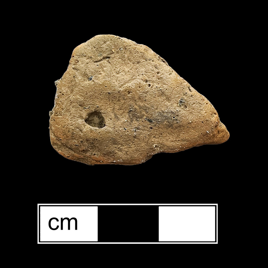 Image of ceramic, Sand/Crushed Rock Tempered Body with Fabric-Impressed Surface Treatment, Minguannan type, Undecorated