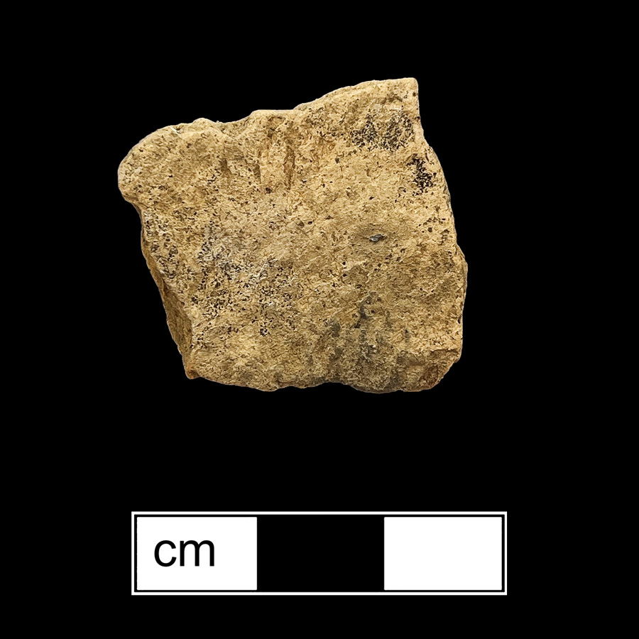 Image of ceramic, Sand/Crushed Rock Tempered Body with Fabric-Impressed Surface Treatment, Minguannan type, Undecorated