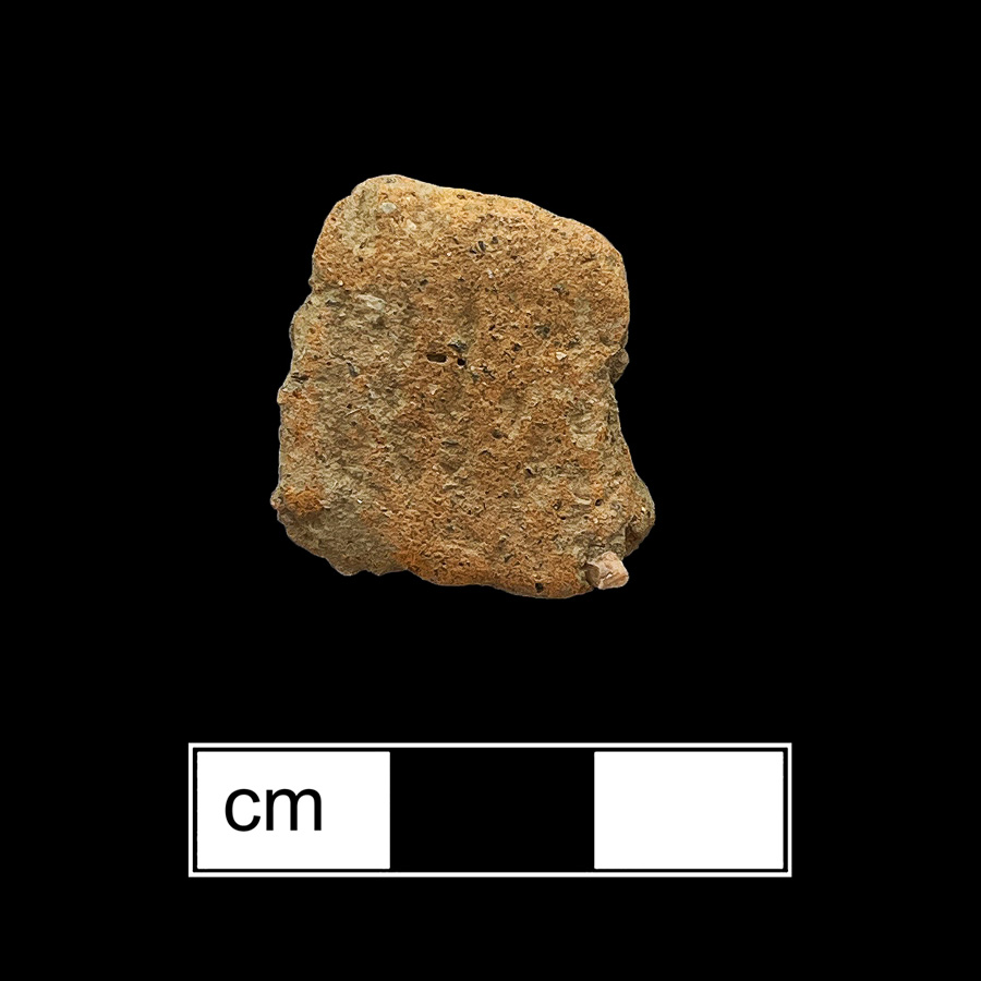 Image of ceramic, Sand/Crushed Rock Tempered Body with Fabric-Impressed Surface Treatment, Minguannan type, Undecorated