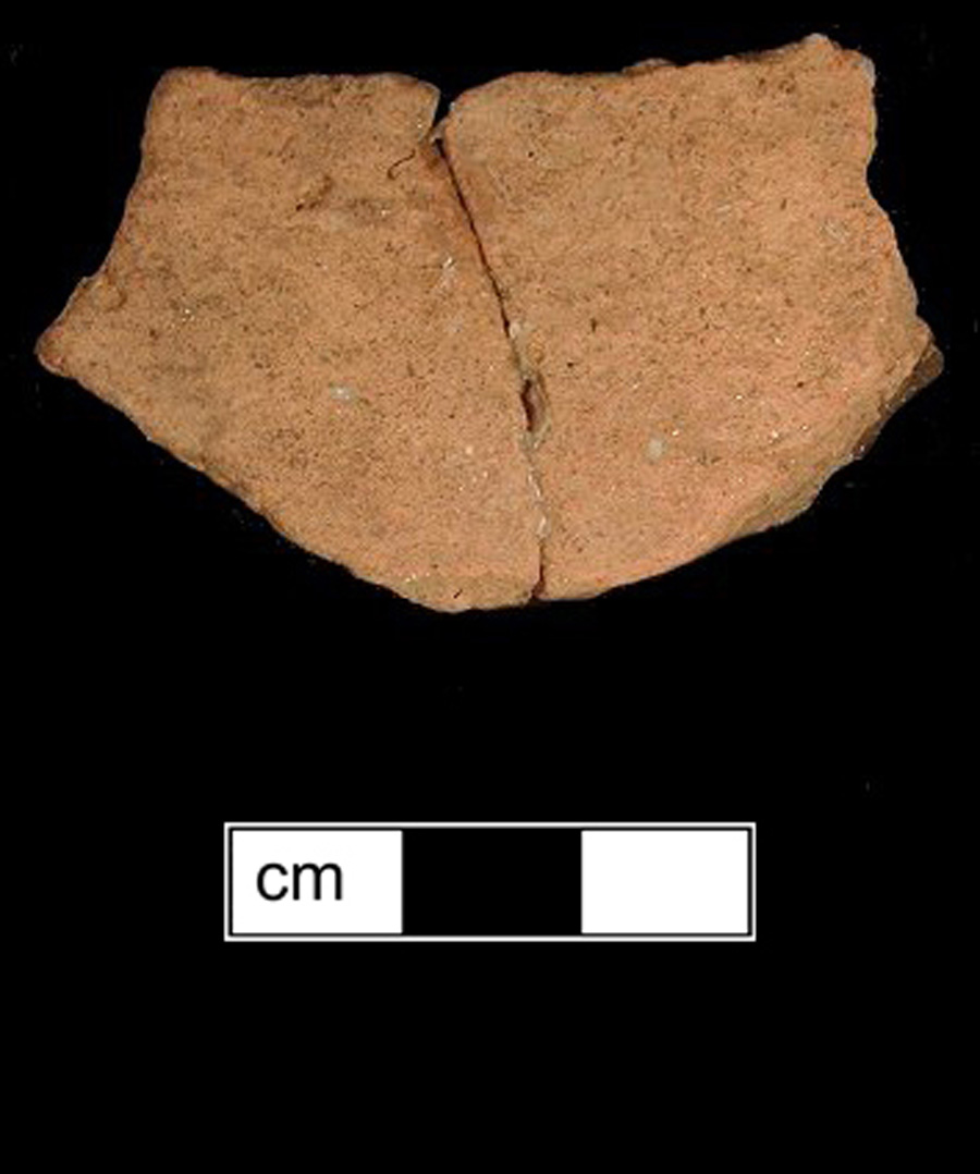 Image of ceramic, Sand Tempered Mended Body with Fabric-Impressed Surface Treatment, Minguannan type, Undecorated