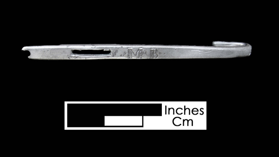 Image of silver alloy bodkin.