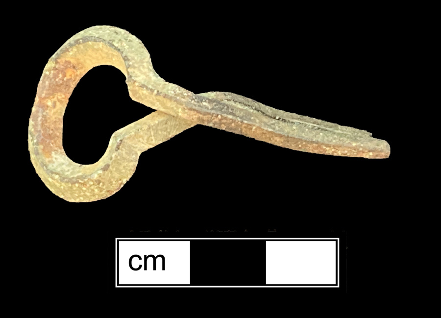 Image of copper alloy jaw harp, Stafford.