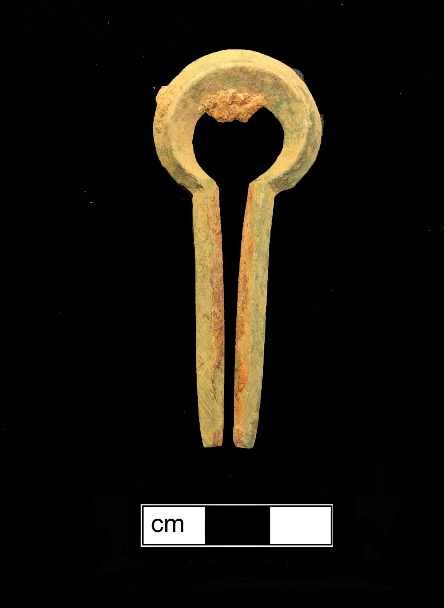 Image of copper alloy jaw harp, Stafford.