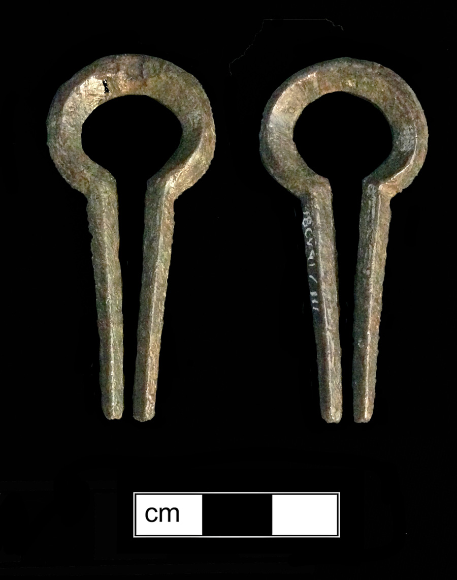 Image of copper alloy jaw harp, Stafford.